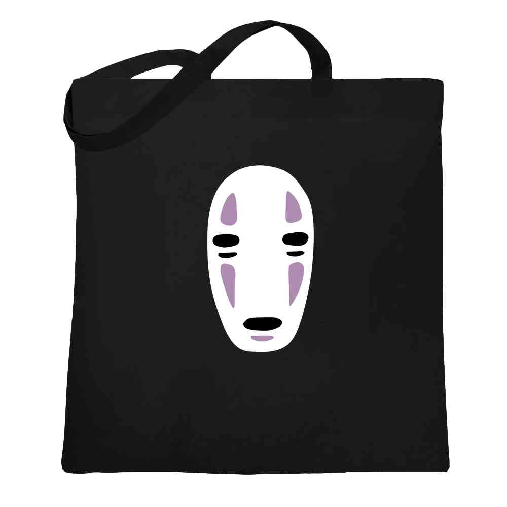 No Face Kaonashi Nerd Apparel Geek Tote Bag