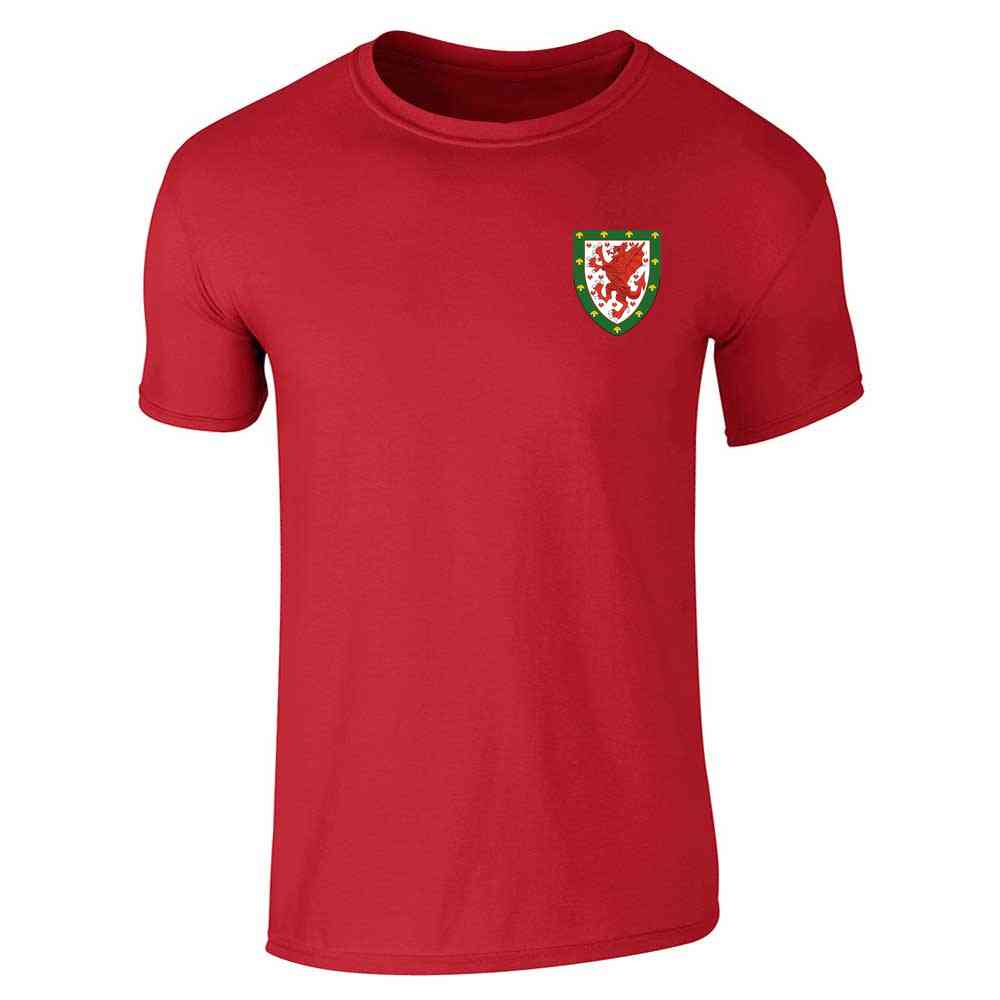 Wales Soccer Retro National Team Unisex Tee –