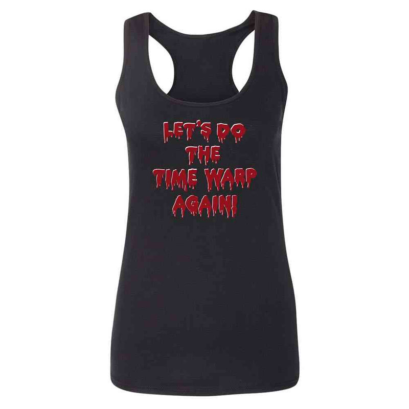 Lets Do the Time Warp Again! Halloween Goth Gothic Womens Tee & Tank