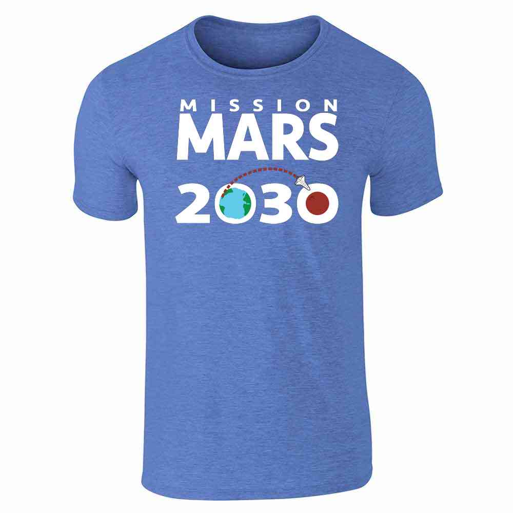 Mission Mars 2030 Space Exploration Science  Unisex Tee