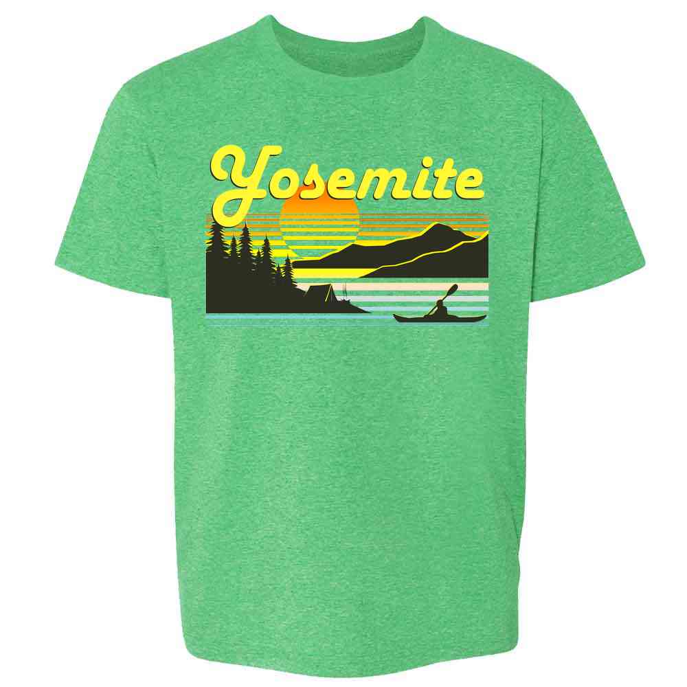 Yosemite Retro Travel  Kids & Youth Tee