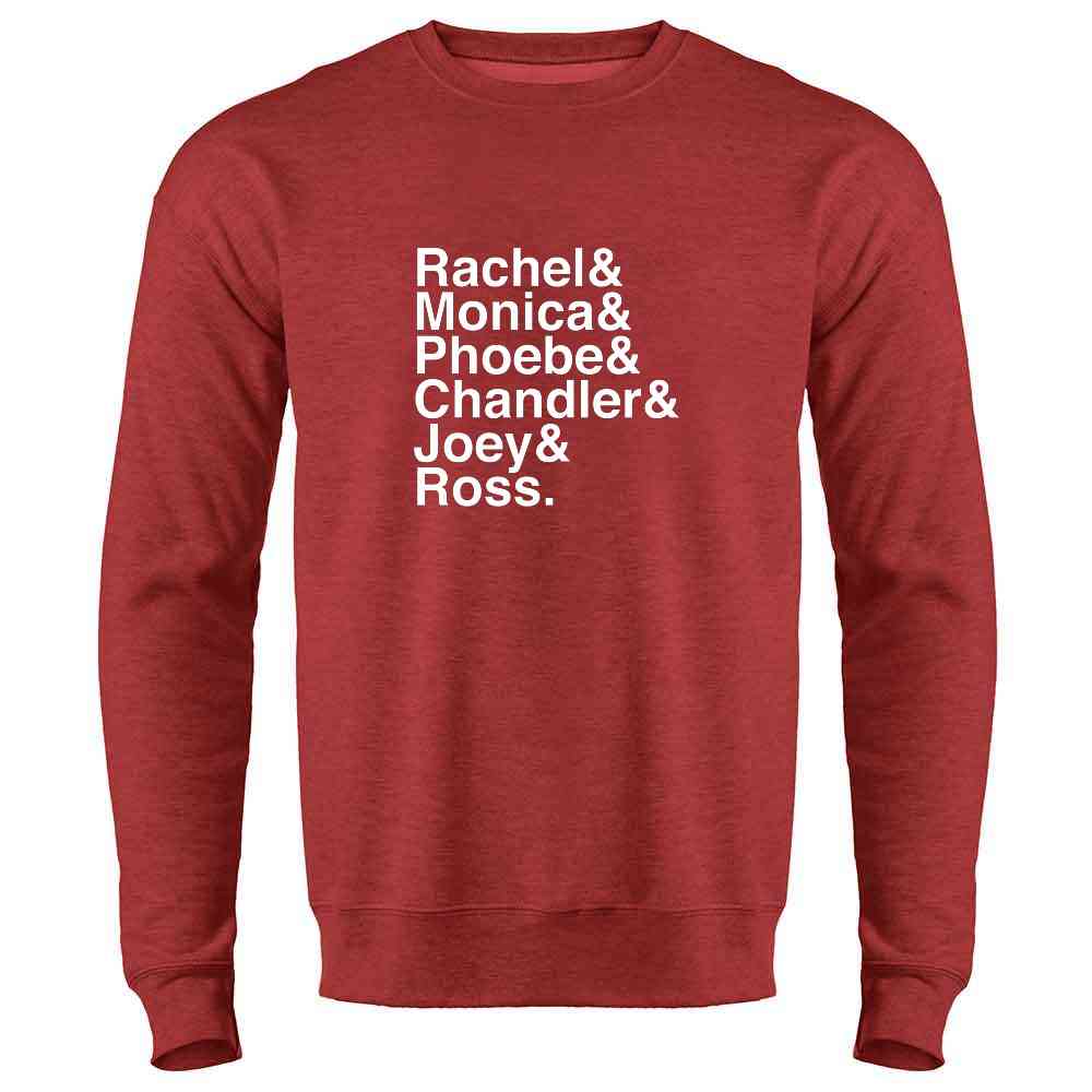 Chandler Ross And Rachel Sweatshirt Pivot Ross Chandler Friends