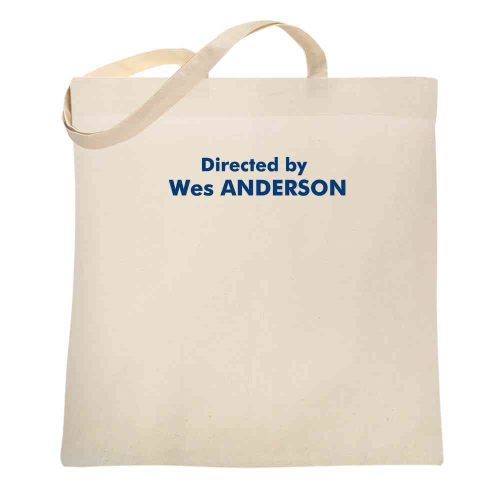 Directed by Wes Anderson  Tote Bag