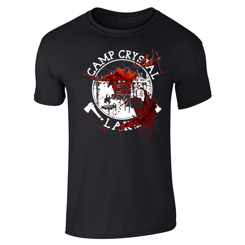 Camp Crystal Lake Counselor Staff Bloody Horror Unisex Tee
