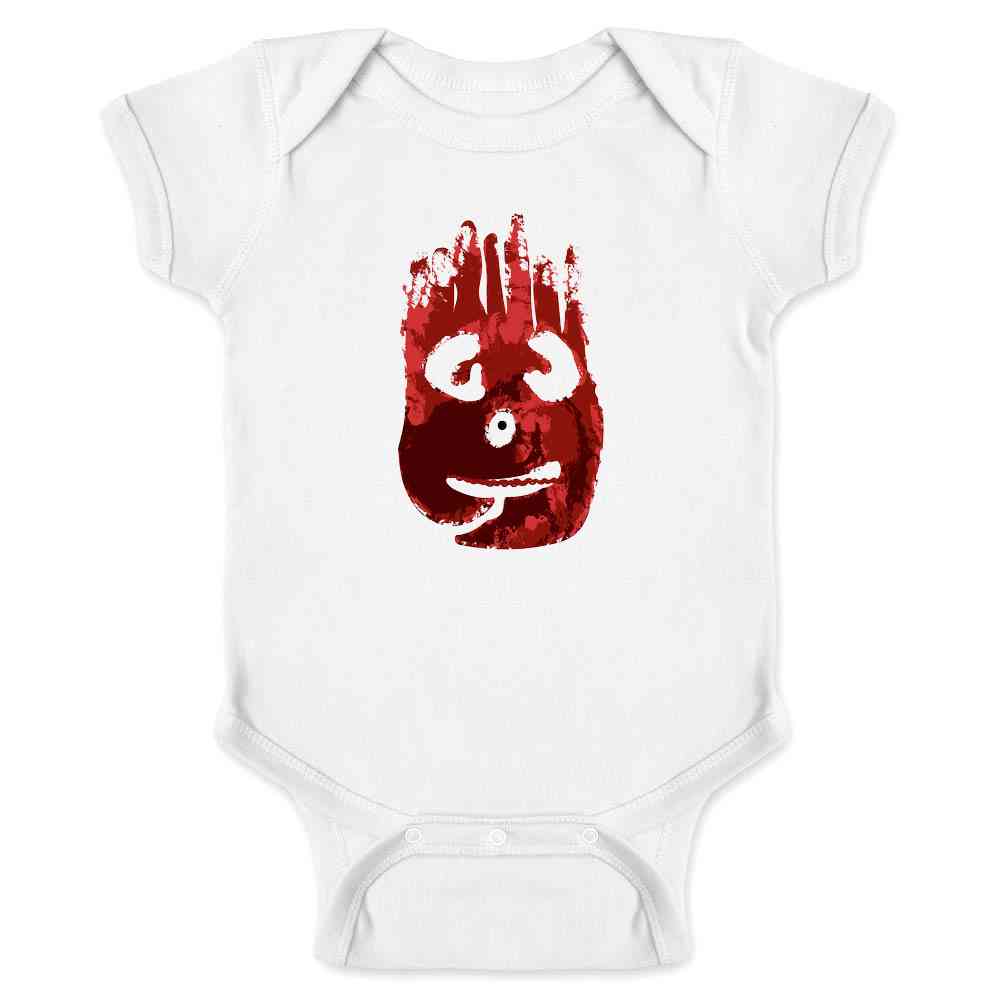 Volleyball Face Movie Halloween Cosplay Funny Baby Bodysuit