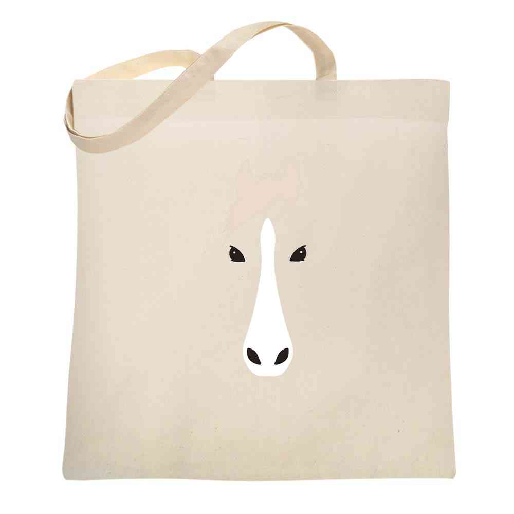 Horse Animal Face Cute Funny  Tote Bag