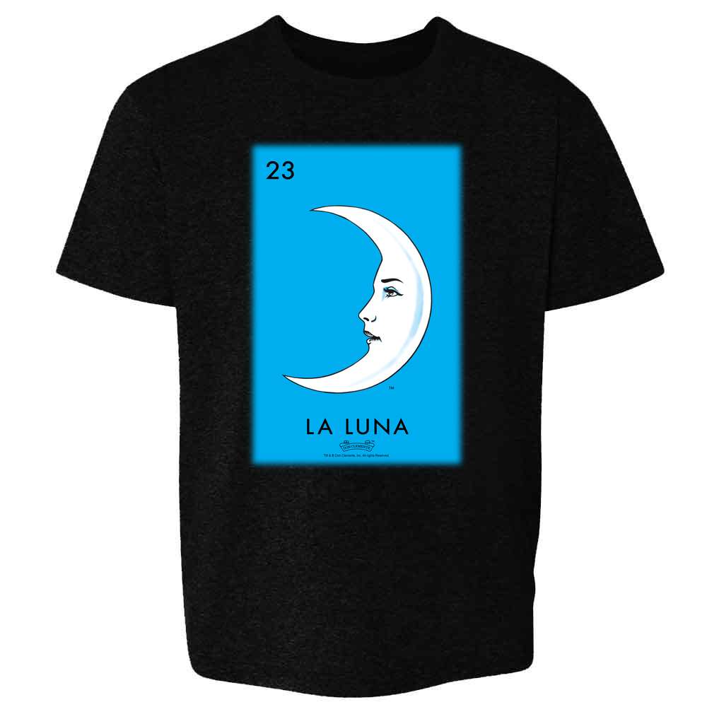 La Luna Moon Loteria Card Mexican Bingo Kids & Youth Tee