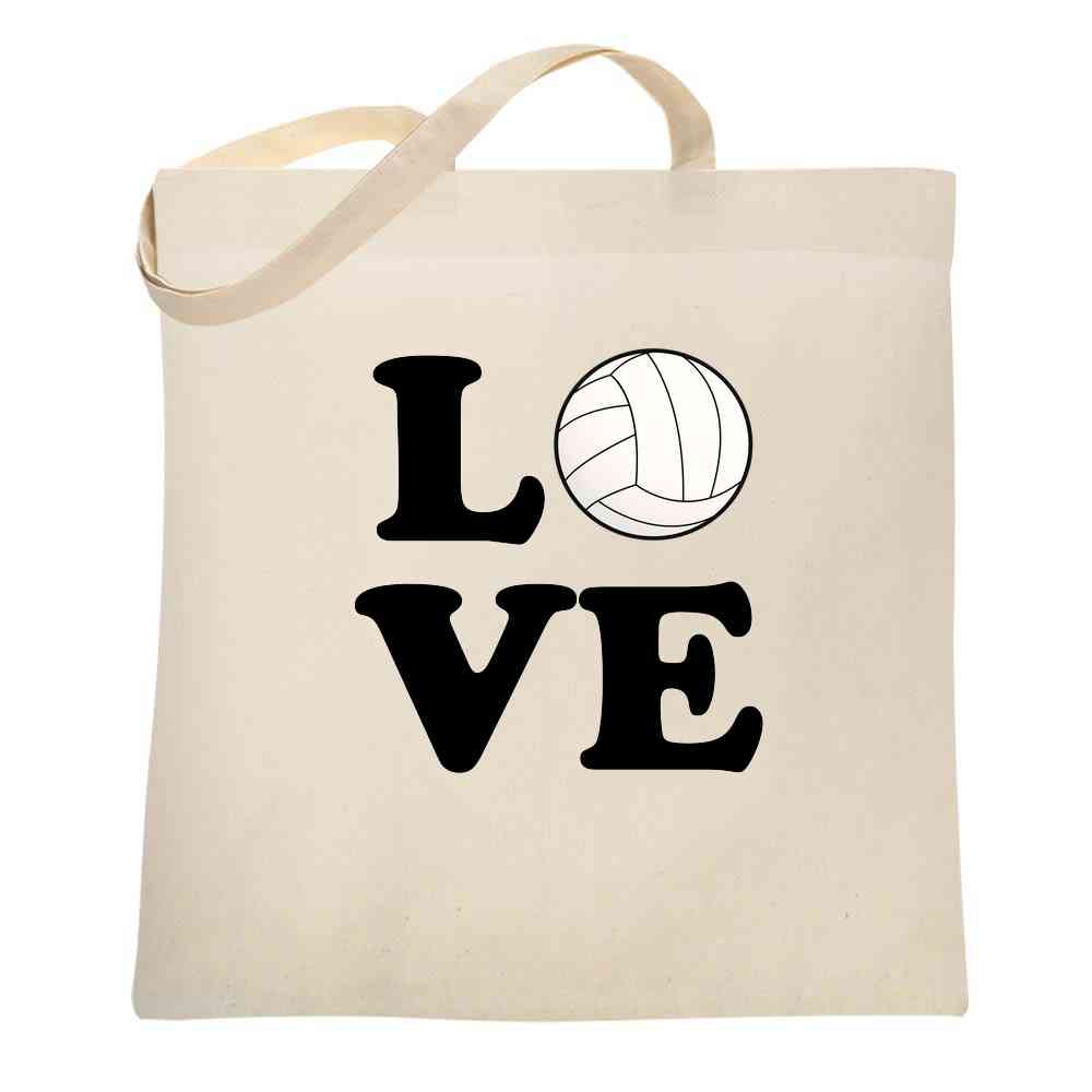 Volleyball Love Team Player Cute Fan Tote Bag – Pop Threads