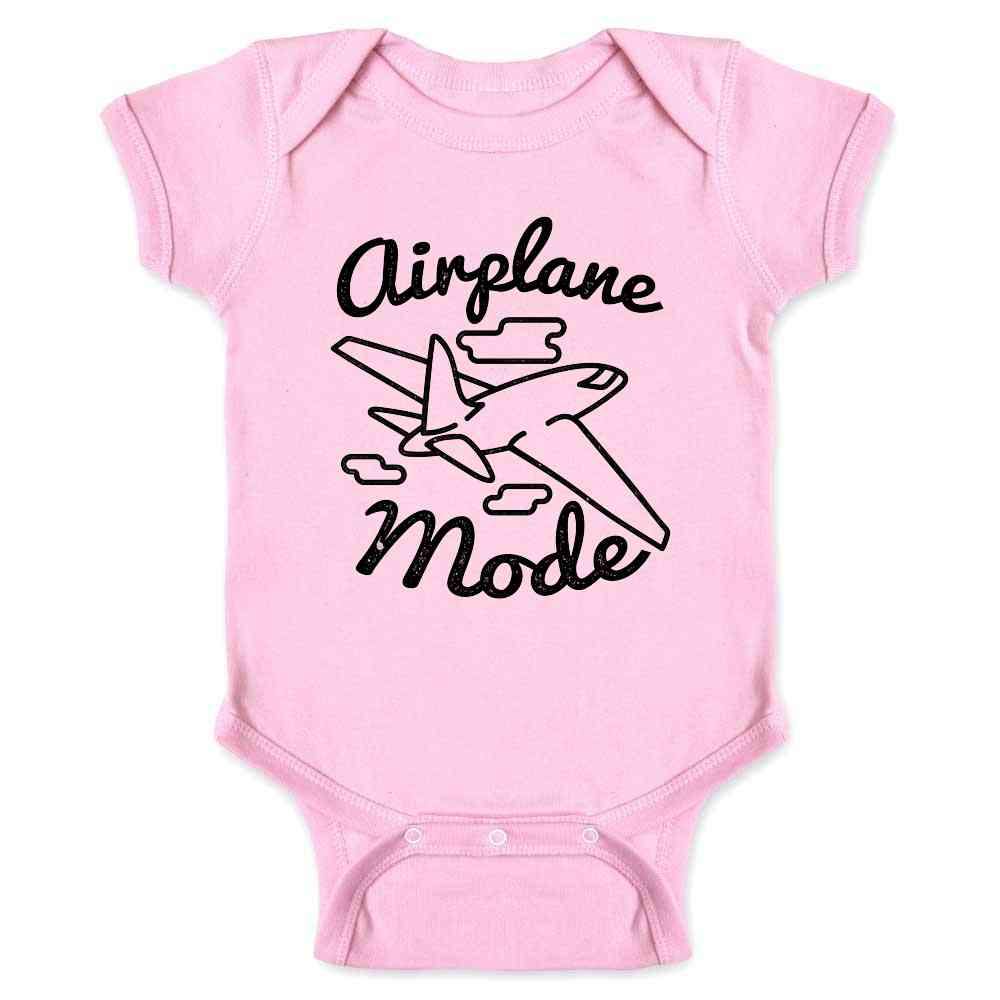 Airplane Mode Travel Vacation Baby Bodysuit – Gotham Gifts Pop