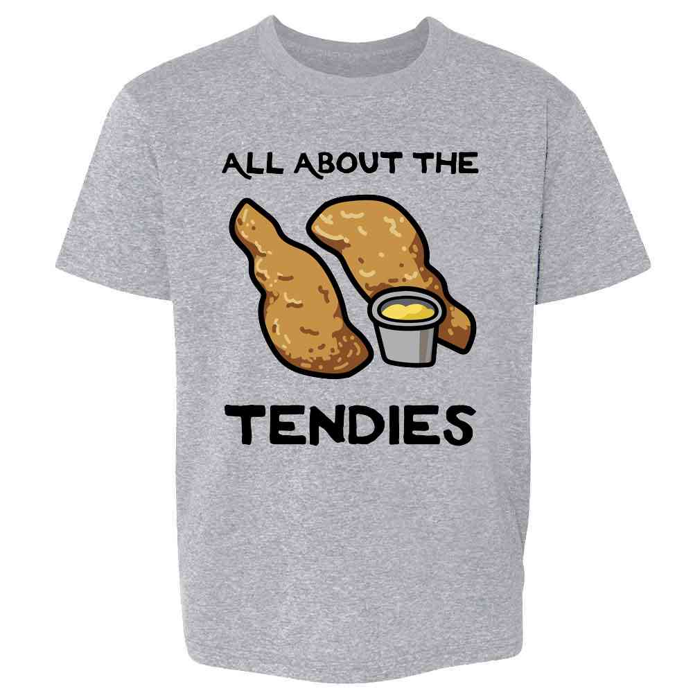All About the Chicken Tendies Nuggets Funny Kids & Youth Tee