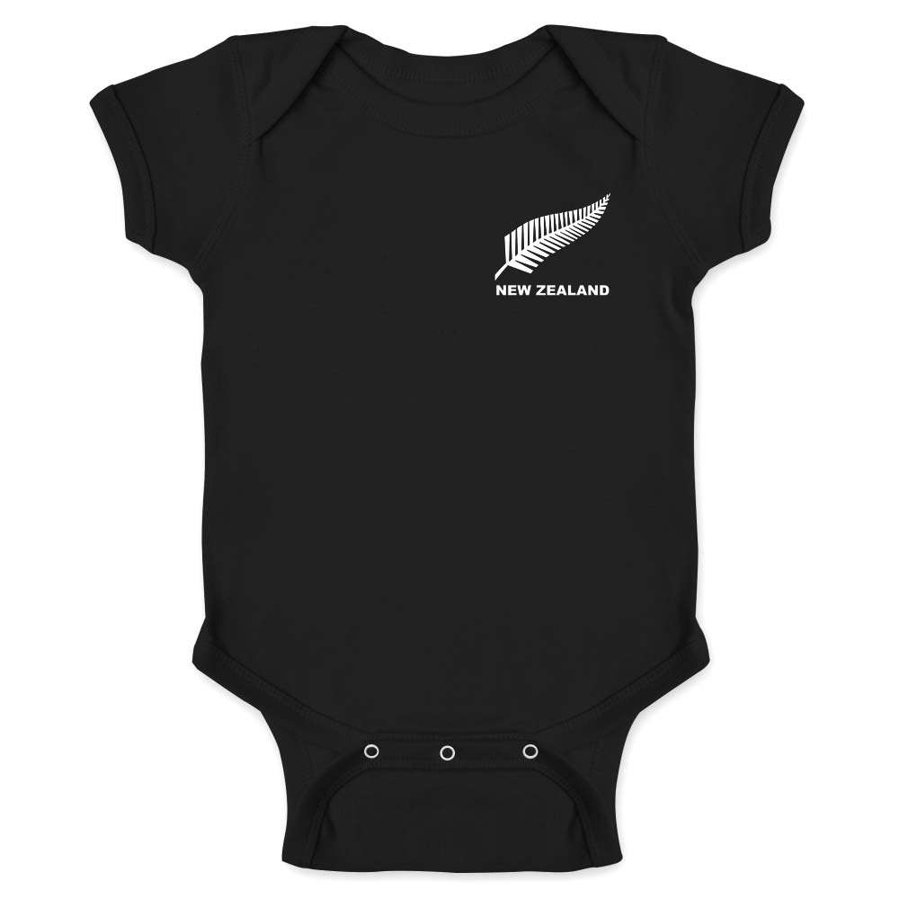New Zealand Soccer Retro National Team Jersey  Baby Bodysuit