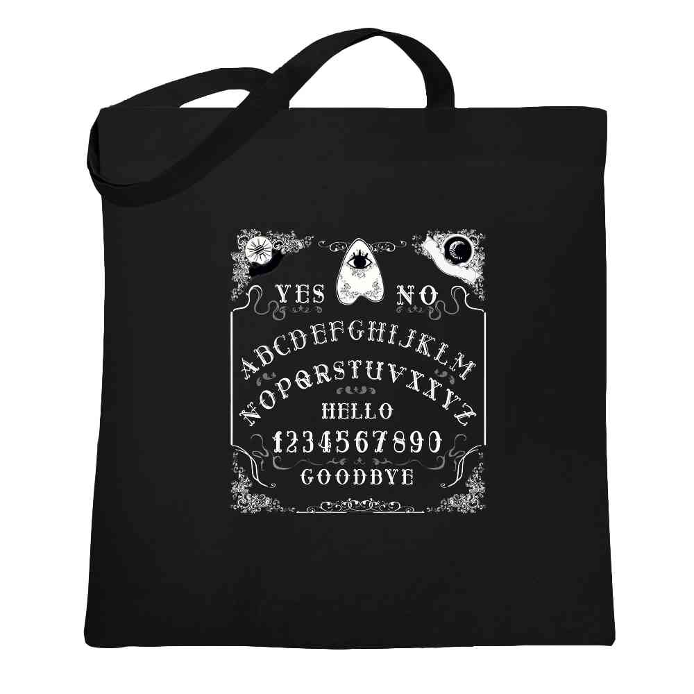 Ouija Board Seance Spirit Board Design Goth Gothic Tote Bag