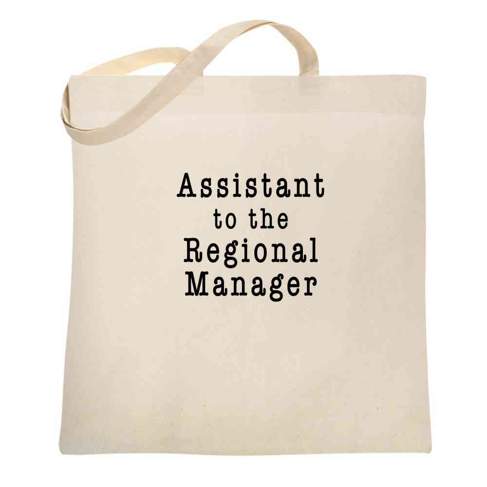 Assistant To The Regional Manager Funny TV  Tote Bag