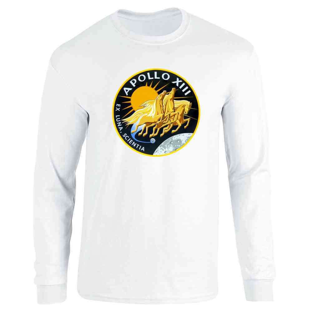 Apollo 13 Mission Patch NASA Approved Movie Film  Long Sleeve