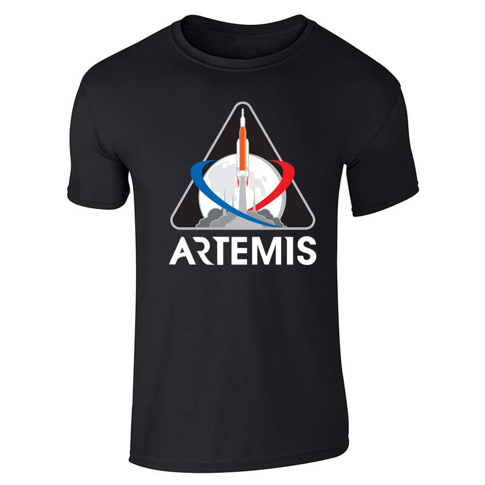 NASA Approved Artemis Program Mission 1 Patch Moon Unisex Tee