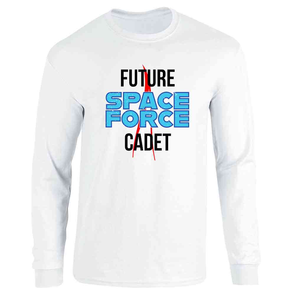 Future Space Force Cadet USA USSF Long Sleeve