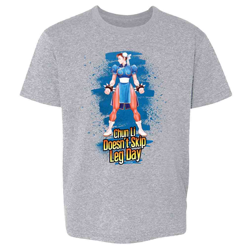 SKIP☆彡 Street Fighter Chun Li Doesn't Skip Leg Day Funny Kids