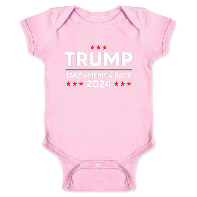 Donald Trump 2024 Take America Back MAGA Baby Bodysuit