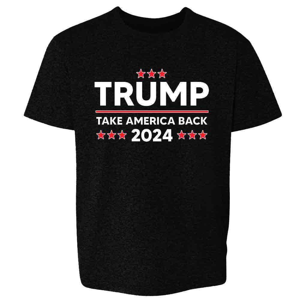 President Trump 2024 Take America Back MAGA Kids & Youth Tee