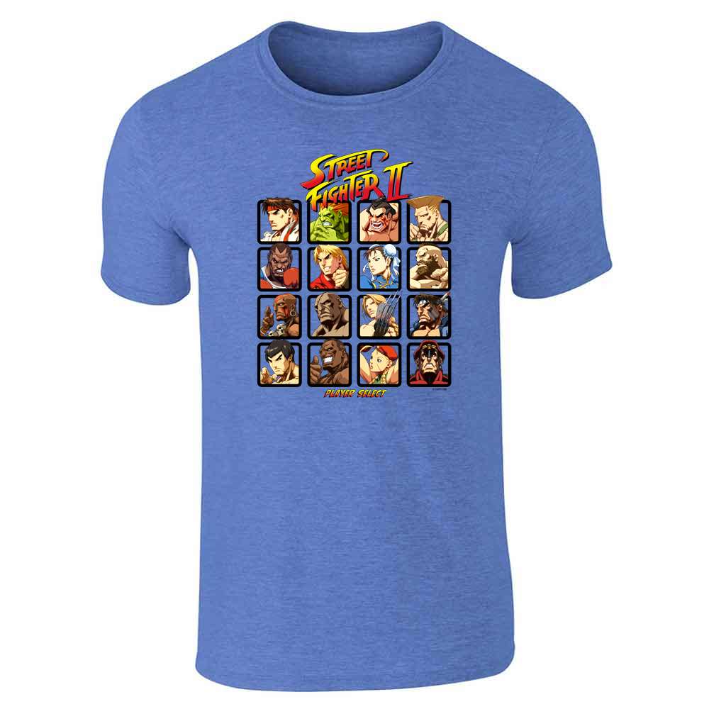 Street Fighter 2 Player Select Video Gamer 90s Unisex Tee