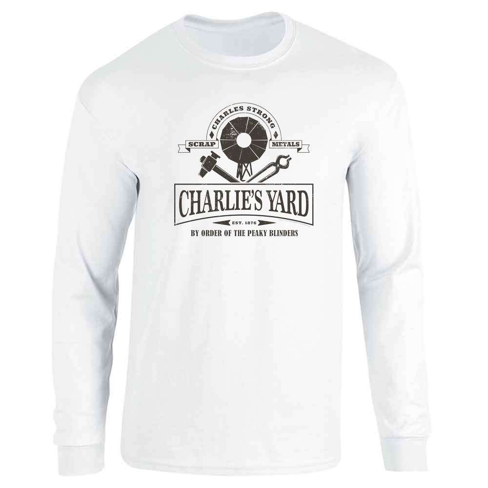 Peaky Blinders Merchandise Charlies Yard Logo Long Sleeve