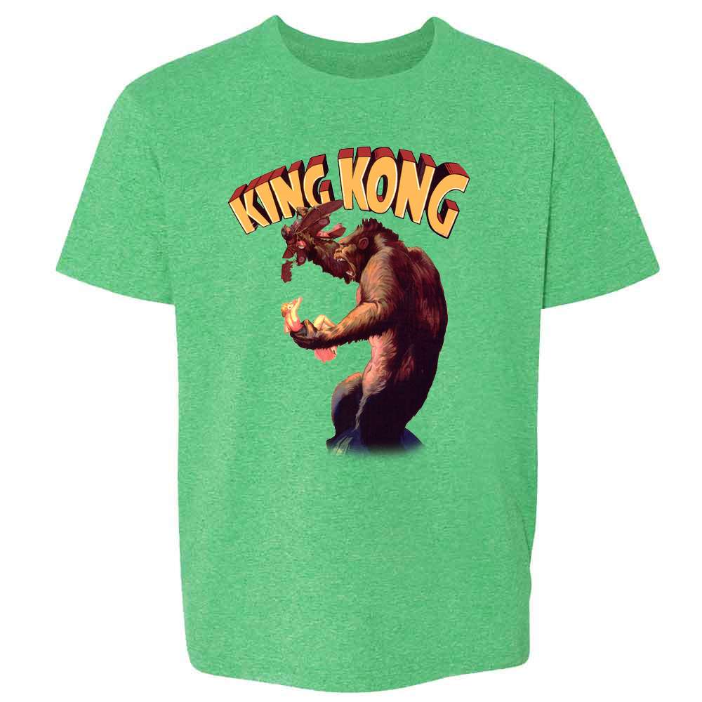 King Kong Movie Poster Vintage Retro Monster Kids & Youth Tee