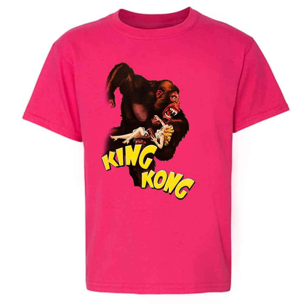King Kong 1933 RKO Movie Poster Art Vintage Retro  Kids & Youth Tee