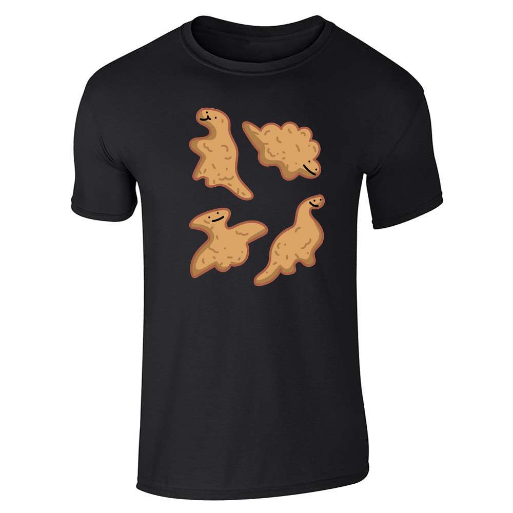 Kawaii Dino Nuggies Chicken Nuggets Funny Cute Unisex Tee