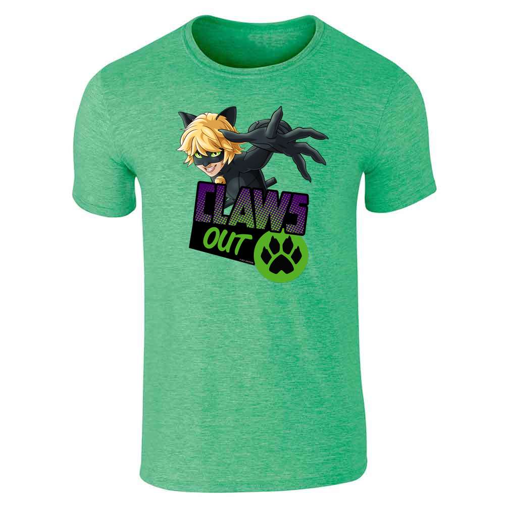 Miraculous Ladybug and Cat Noir Merch Claws Out Unisex Tee Pop