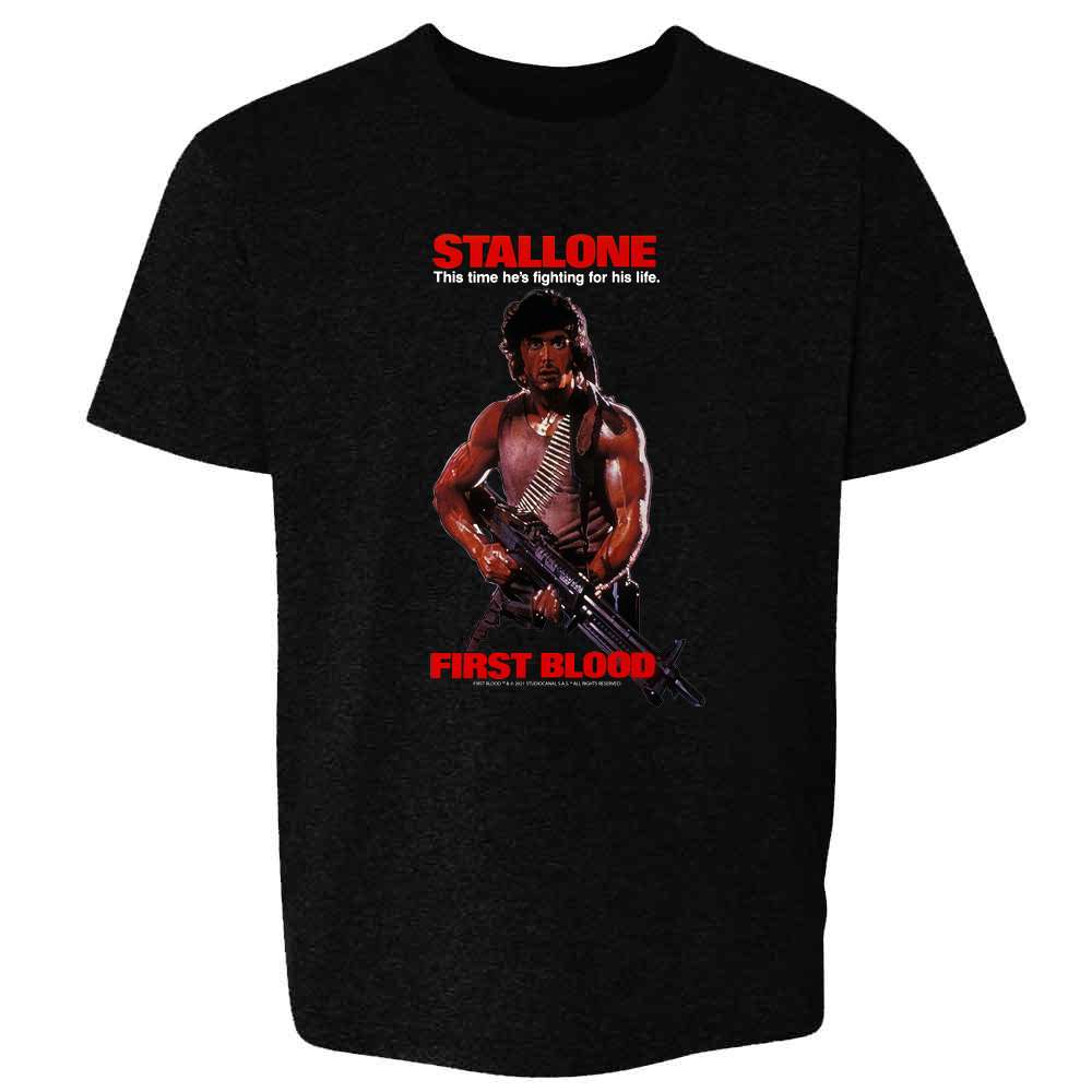 Rambo First Blood Stallone 80s Movie  Kids & Youth Tee