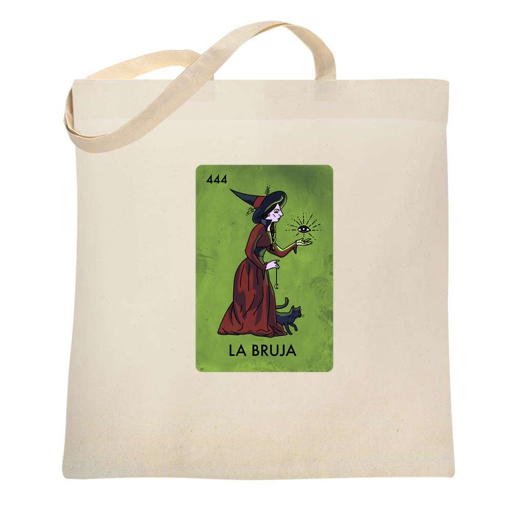 La Bruja Witch Mexican Lottery Parody Funny Horror Tote Bag