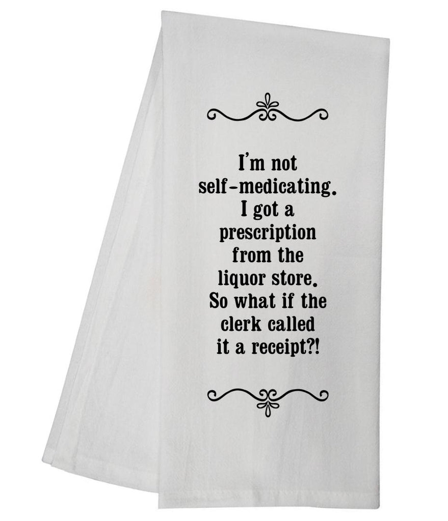 Self Medicating Tea Towel GGTT110 / SFT0014