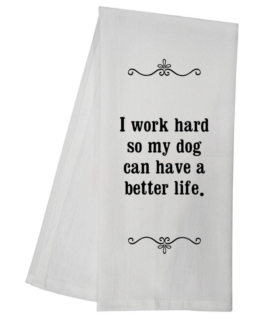 Dog Life Tea Towel GGTT126 / SFT0048
