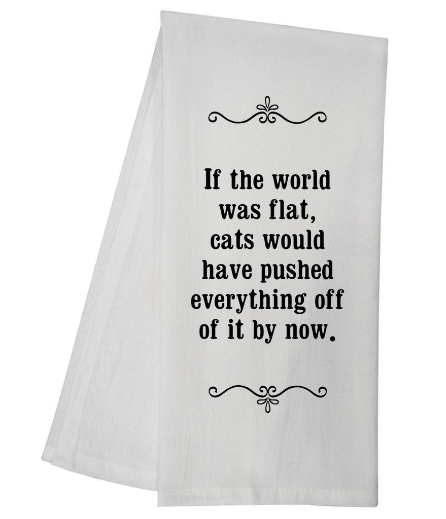 Flat Cats Tea Towel GGTT132 / SFT0061