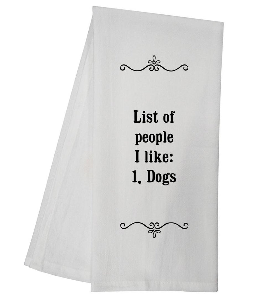 I Like Dogs Tea Towel GGTT196