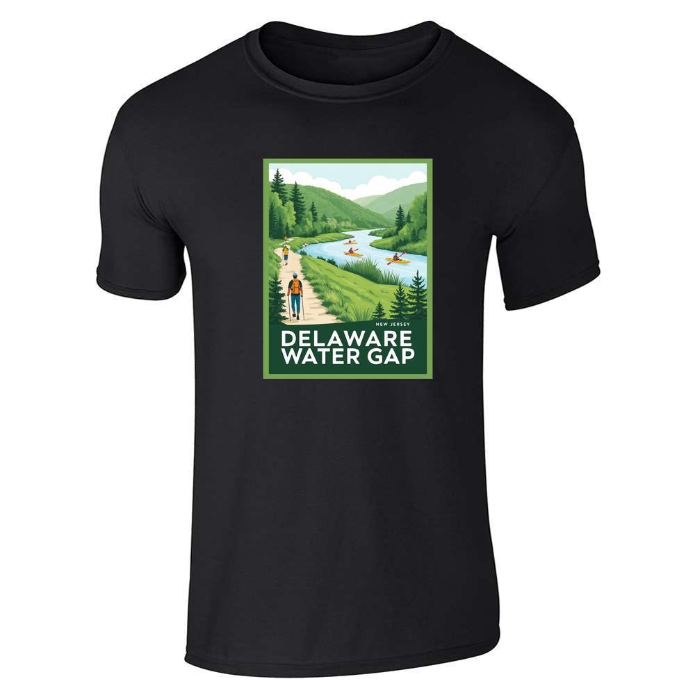 New Jersey Delaware Water Gap Nature Retro Travel  Unisex Tee