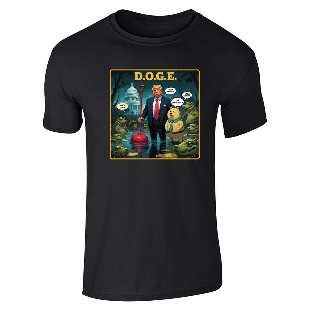 Donald Trump DOGE Drain Swamp Unisex Tee
