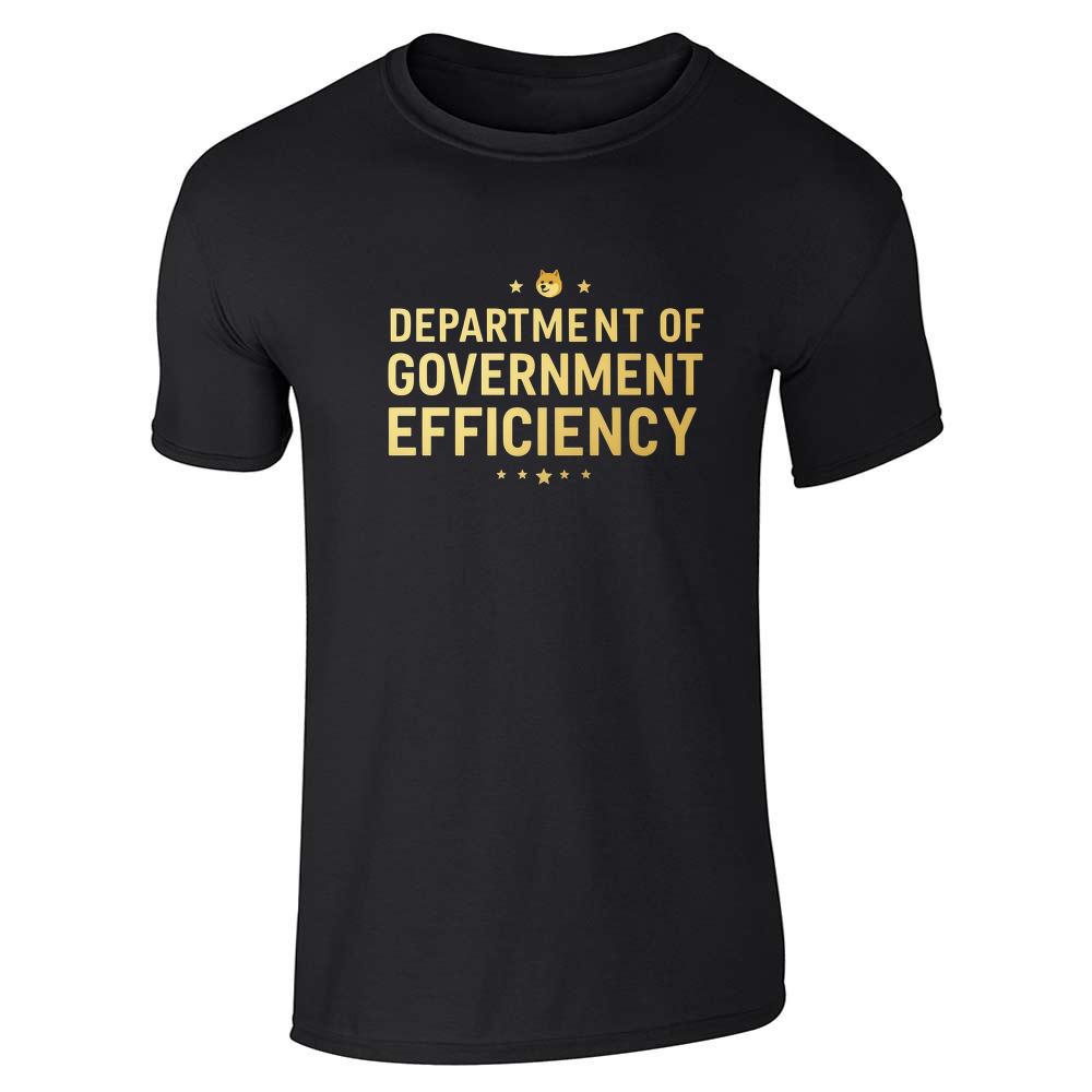 Donald Trump DOGE Gold Logo Shiba Inu Unisex Tee