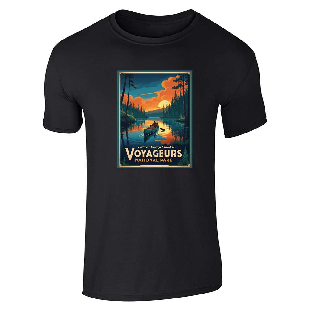 Minnesota Voyageurs National Park Paddle Paradise  Unisex Tee