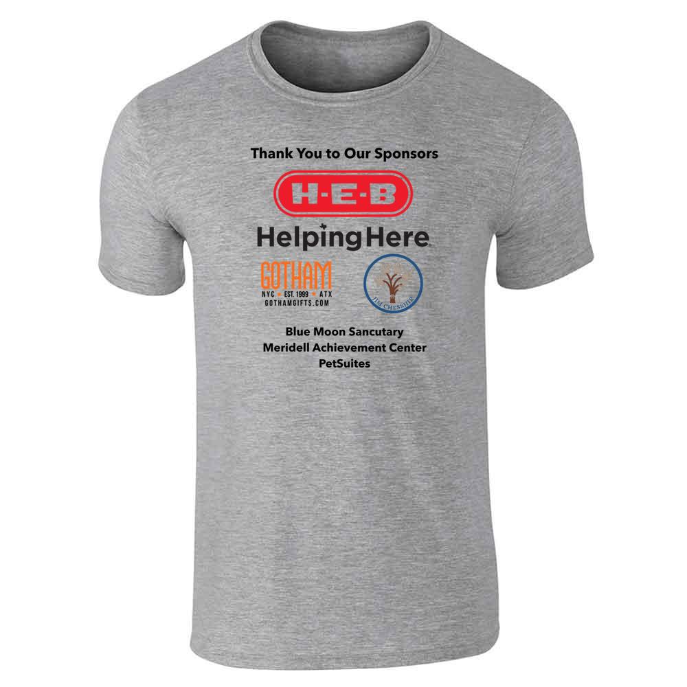 Texas Humane Heroes Tails And Trails BACK Unisex Tee