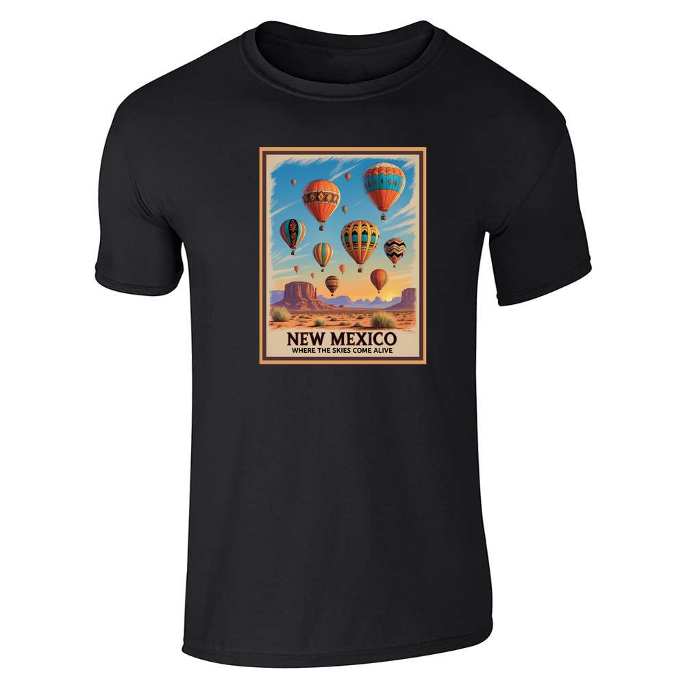 New Mexico Hot Air Balloon Skies Come Alive  Unisex Tee