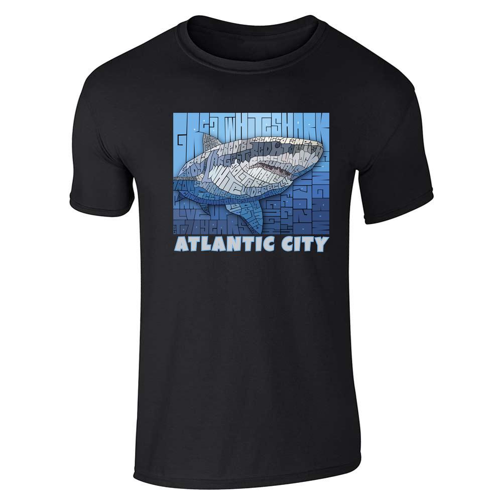 Curtis Epperson Shark Atlantic City Mosaic Art Unisex Tee