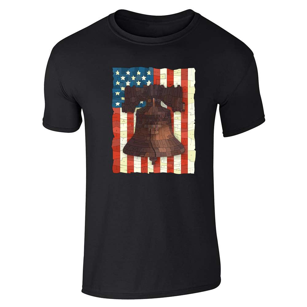 Curtis Epperson Liberty Bell Word Art Unisex Tee