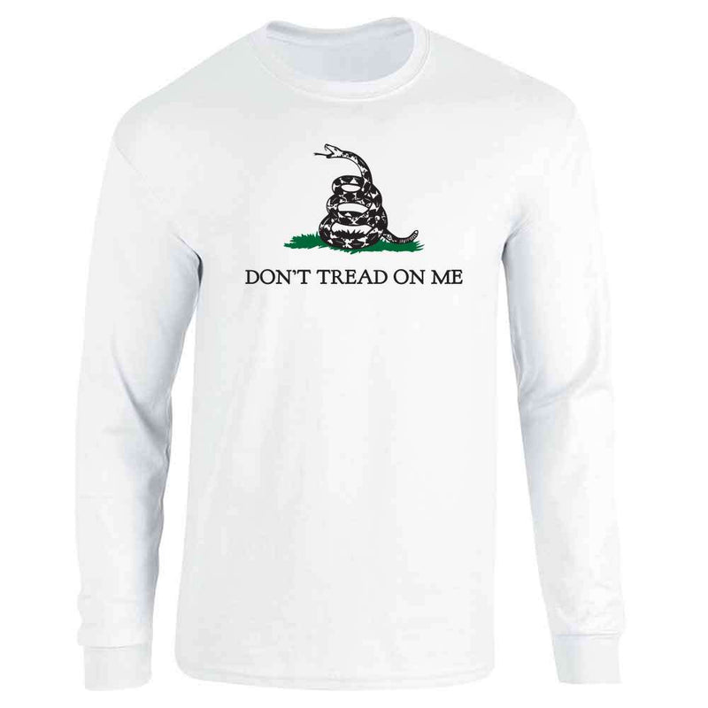 Dont Tread On Me Gadsden Flag Rattlesnake USA Revolution Long Sleeve