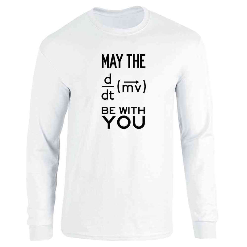 May The Force Be With You Equation Long Sleeve