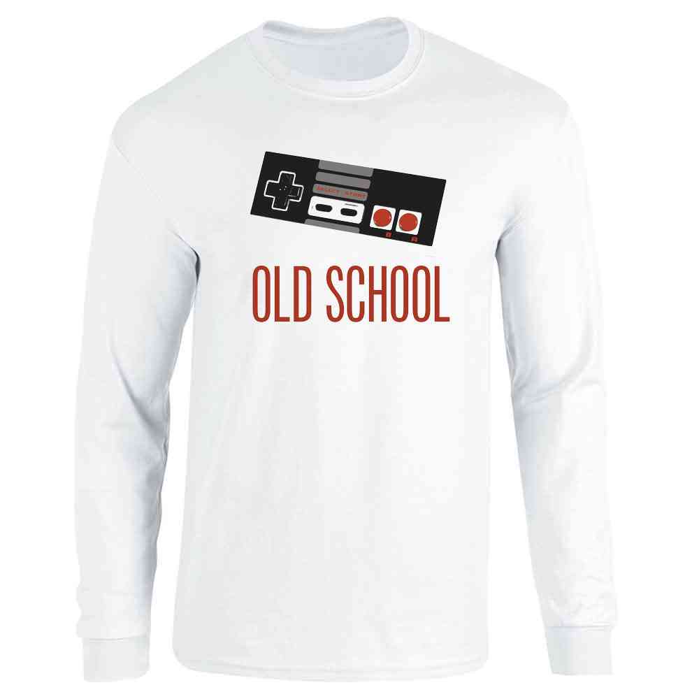 Old School Game Controller 80s Gamer  Long Sleeve