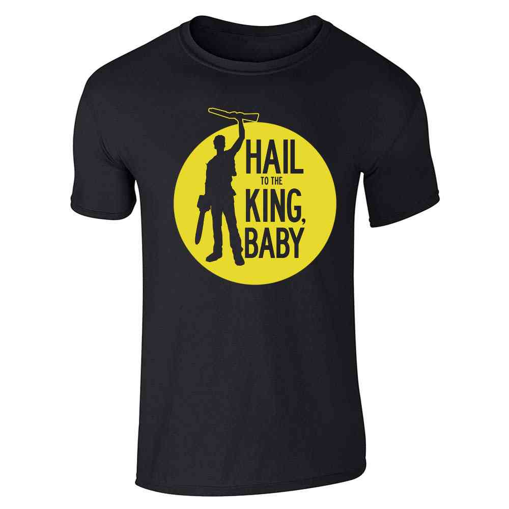 Hail To The King Baby Horror Army Zombie Unisex Tee