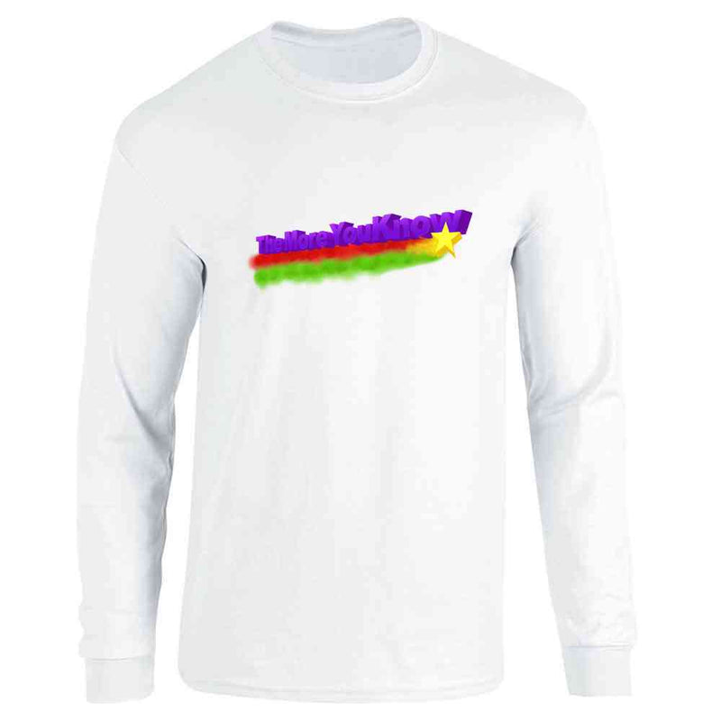The More You Know Retro 80s 80s Long Sleeve