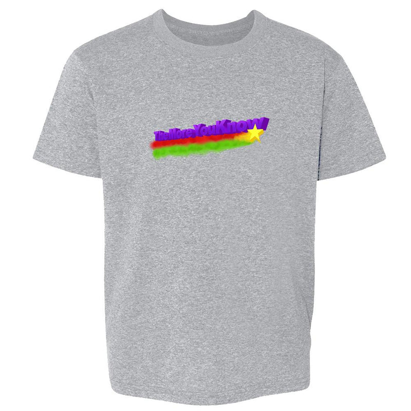 The More You Know Retro 80s 80s Kids & Youth Tee