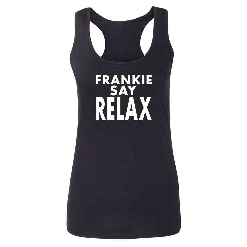 Frankie Say Relax Classic 80s Retro Vintage  Womens Tee & Tank
